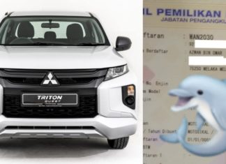 Abang Viva pilih nombor plat WAN 2030 untuk trak pikap, ada makna rupanya….