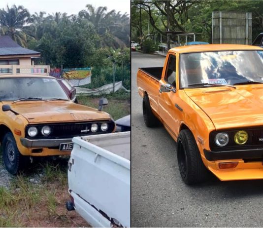 Siapa sangka Datsun 620 ini dahulu digunakan mengangkut sayur