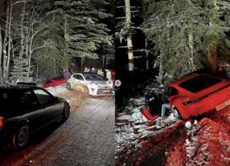 Mustahil…GR Yaris cuba tarik Porsche 911 tergelincir, ini yang jadi akhirnya