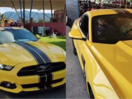 Pancing ikan, dapat bawa pulang Ford Mustang GT