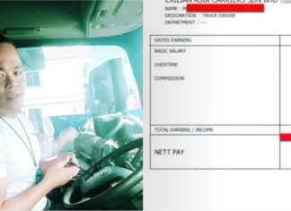 Pemandu lori dedah gaji RM8k sebulan, ramai pula nak join….