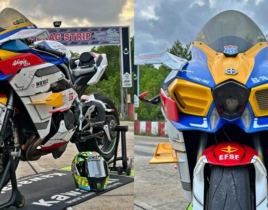 Kawasaki H2 Gundam Edition bukan saja pertama di Malaysia, tapi di dunia