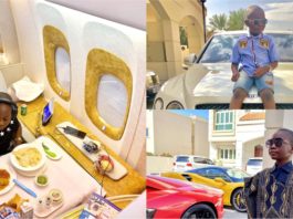 Umur 9 tahun dah ada jet peribadi dan supercar