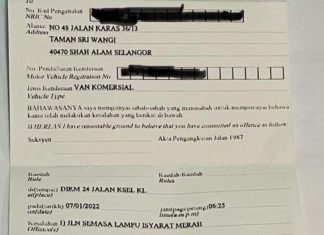 Polis siasat pemandu van fitnah polis