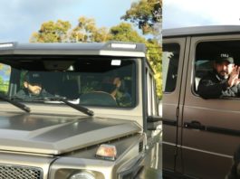 TMJ lawat mangsa banjir guna Mercedes-AMG G63 6×6