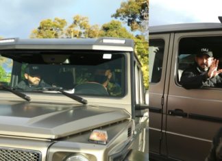 TMJ lawat mangsa banjir guna Mercedes-AMG G63 6×6