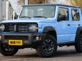 Tank 100 versi klon Suzuki Jimny?