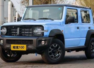 Tank 100 versi klon Suzuki Jimny?