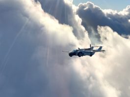 Kereta bertukar pesawat kurang tiga minit berjaya dapat sijil kelayakan penerbangan