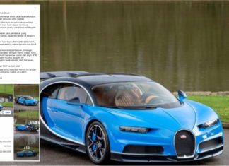 Go Daddy Motorsport tawar Bugatti Chiron 2017, bermula RM13 juta tidak termasuk cukai!