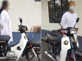 Tayang aksi wheeli bersama anak, pihak polis keluarkan tiga saman