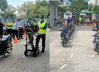 Awas, ekzos perang anda diperhatikan…..