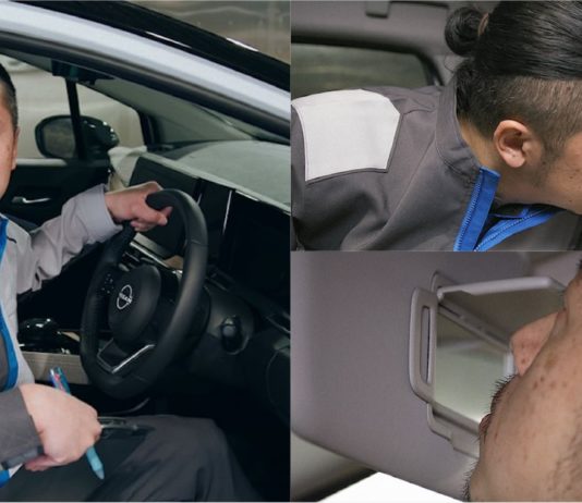 Lelaki ‘Hidung Nissan’, orang penting hidu bau material kereta