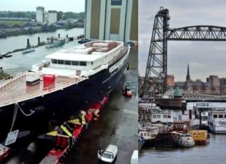 Bos Amazon minta buka jambatan bersejarah, kapal layar nak lalu – penduduk nak baling telur busuk