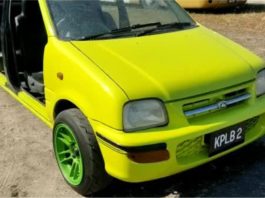 Perodua Kancil limosin, 6 pintu dengan 8 tempat duduk – Hasil tangan penuntut GIATMARA