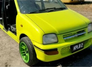 Perodua Kancil limosin, 6 pintu dengan 8 tempat duduk – Hasil tangan penuntut GIATMARA