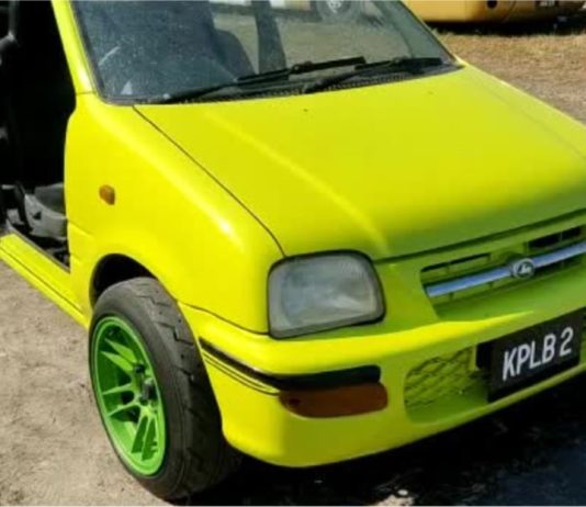 Perodua Kancil limosin, 6 pintu dengan 8 tempat duduk – Hasil tangan penuntut GIATMARA