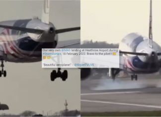 Media asing puji juruterbang MAS berjaya mendarat kemas ketika taufan