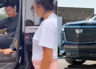 Ronaldo tambah koleksi, terima hadiah SUV 8-kerusi berharga RM848k