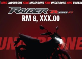 Dah nak lancar! Bukan nama Belang, tetapi Suzuki Raider R150 Fi, harga RM8,XXX