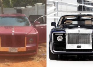 Lelaki Nigeria ini ubah Venza jadi Rolls Royce Sweptail