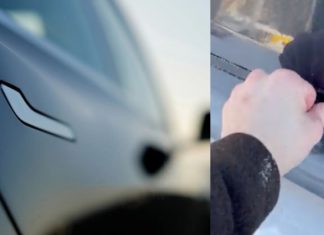Pintu Tesla beku musim sejuk, pemilik terpaksa guna pintu penumpang