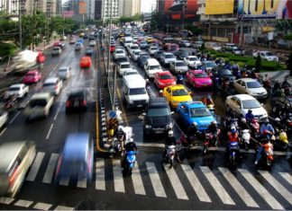 90 peratus pemandu di Thailand degil tak nak berhenti di laluan zebra