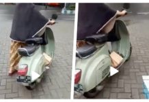 Mak cik tolak mentah-mentah pelawaan seorang lelaki tukar Vespa Smallframe dengan skuter baharu