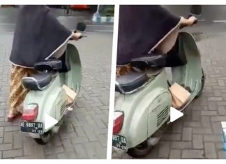 Mak cik tolak mentah-mentah pelawaan seorang lelaki tukar Vespa Smallframe dengan skuter baharu