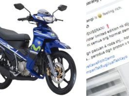 Penjual nak tolak Yamaha 125zr RM95k, ‘simpan tak rugi jual tak kaya’…