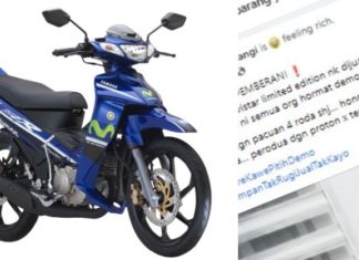 Penjual nak tolak Yamaha 125zr RM95k, ‘simpan tak rugi jual tak kaya’…