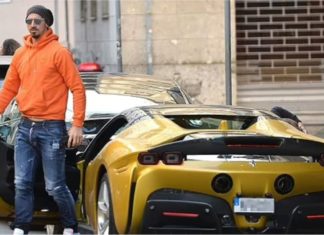 Zlatan dilihat bersiar dengan Ferrari SF90 Stradale bernilai RM2.2 juta di Milan