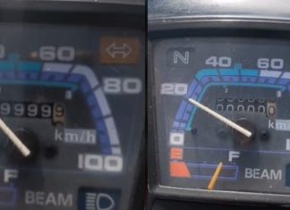 Honda petak capai 100,000km lepas dua dekad