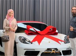 Pelakon Zara Zya sambar Porsche 718 Boxster bernilai lebih RM400k?