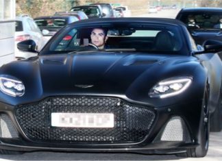 Selepas jaringan hatrik, Ronaldo pandu Aston Martin ke pusat latihan