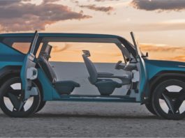 SUV elektrik EV9 dengan konfigurasi tujuh tempat duduk, lebih besar dari Kia Karnival