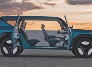 SUV elektrik EV9 dengan konfigurasi tujuh tempat duduk, lebih besar dari Kia Karnival