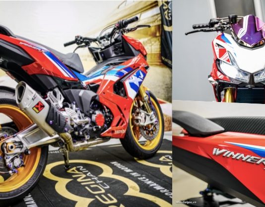 #Mod: Tukar hendal Honda Winner X V3 dengan versi ‘naked’