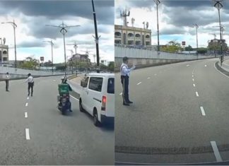 Ambulans diberhentikan bagi elak risiko kemalangan besar