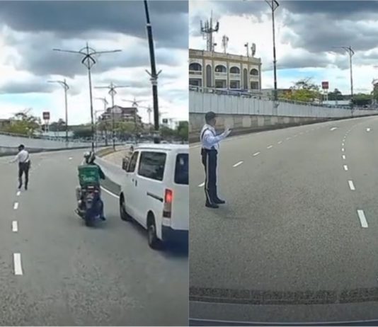 Ambulans diberhentikan bagi elak risiko kemalangan besar