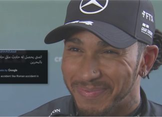 Marshal F1 dipecat selepas tweet ‘harap’ Lewis Hamilton kemalangan