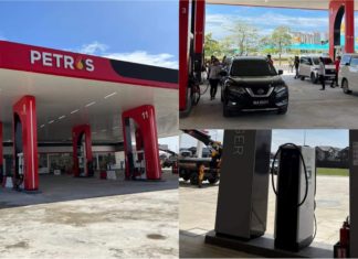 Stesen (PETROS) Sarawak dikatakan mula operasi, tawar multi-bahan api termasuk pengecas EV