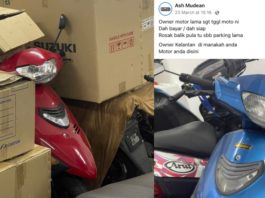 Dah overhaul pemilik senyap, tauke bengkel ‘ugut’ nak lerai motor