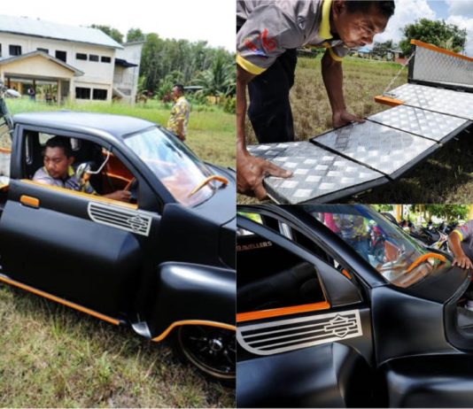 Transformasi Perodua Kancil 850 jadi Chevy 3100