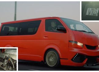 Modifikasi paling ekstrem Toyota Hiace, guna enjin V12 – 600hp, 710Nm