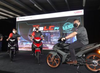 HLYM rasmi lancar LC 135 Fi (2022), harga RM7k