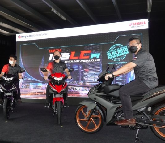 HLYM rasmi lancar LC 135 Fi (2022), harga RM7k