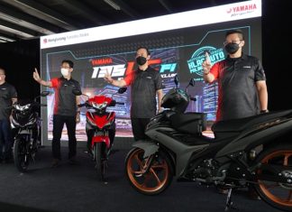 Yamaha 135LC Fi enjin Fi eksklusif pasaran Malaysia sahaja dan tidak masuk lagi di negara lain