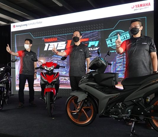 Yamaha 135LC Fi enjin Fi eksklusif pasaran Malaysia sahaja dan tidak masuk lagi di negara lain