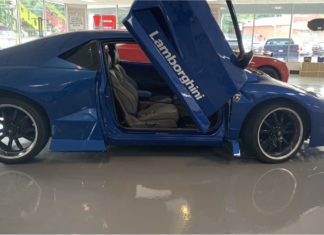 Honda Civic acah Lamborghini Reventon untuk dijual, harga RM105k